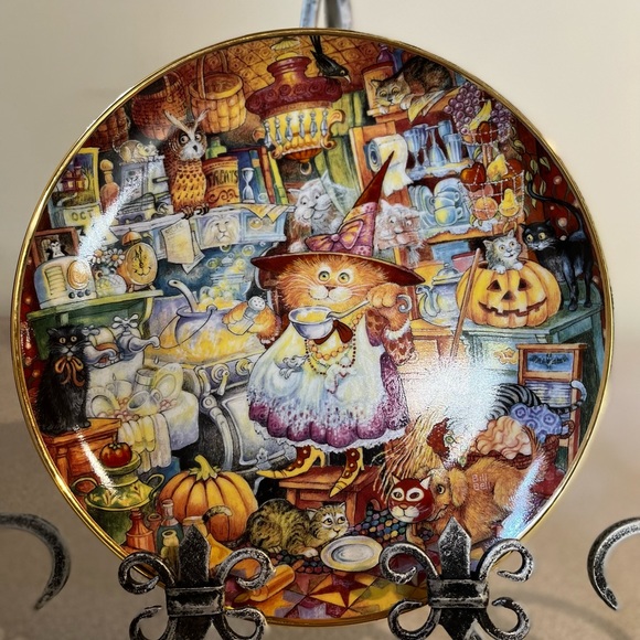 Franklin Mint Cat Lovers Collector Holiday Plates - Picture 3 of 9